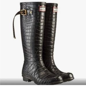 Size 7 Jimmy Choo hunter boots